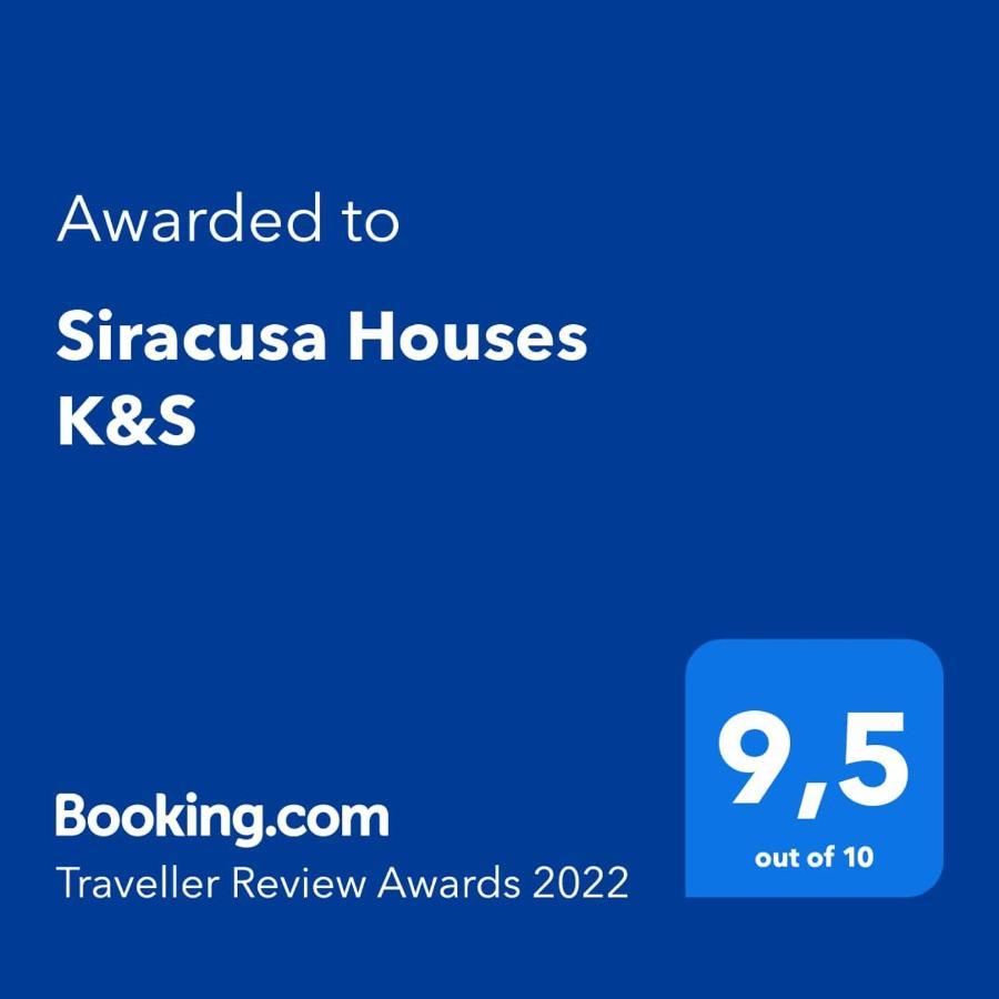 Siracusa Houses K&S Syracuse Екстер'єр фото